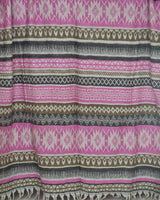 Himalayan Wool Shawl – Vibrant Tibetan Oversized Wrap