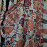 Rose Motif Kani-Style Stole – Silk Modal Blend