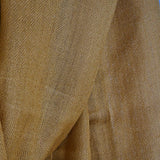 Caramel Brown Yak Wool Stole – Woven by Hand, Edged in Raw Wool