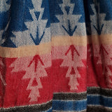Handwoven Himalayan Wool Shawl – Multicoloured Tibetan Wrap