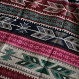 Tibetan Wool Shawl – Himalayan Handmade Multicoloured Blanket