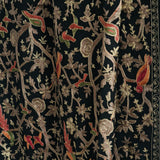 Shikaar-e-Kashmir – Black Pashmina Wool Shawl with Tilla Embroidery