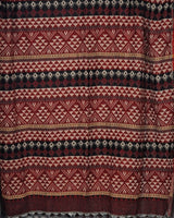 Handwoven Tibetan Wool Wrap – Multicoloured Himalayan Winter Shawl