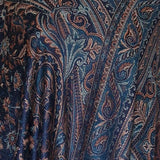 Royal Jamawar Mens Shawl – Navy Blue, Kani Style