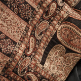 Reversible Moonlight Luxury Pashmina Wrap – Marmo Black and Gold Shawl
