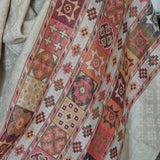 Luxury Beige Pashmina Stole with Kullu Woven Palla – Timeless Style