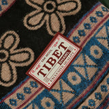 Woolen Himalayan Wrap – Multicoloured Tibetan Shawl Blanket