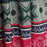 Colourful Tibetan Shawl – Handwoven Himalayan Wool Winter Wrap