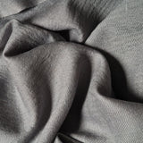 Cloud Grey Tibetan Angora Stole – Kullu Border Tassel Wrap