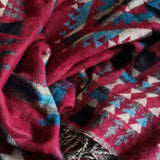 Mindful Tibet Meditation Warm Blanket Shawl – Soft, Cozy & Handwoven - Baga Ethnik Living Default Title Accessories:Scarves & Wraps