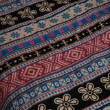 Woolen Himalayan Wrap – Multicoloured Tibetan Shawl Blanket