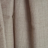 Mauve Yak Wool Stole with Fine Wool Raw Border