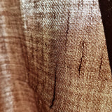 Tsampa Brown Tibetan Angora Stole – Kullu Border Tassel Wrap