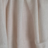 White Dove Yak Wool Stole – Handwoven Raw Wool Tassel Wrap