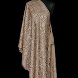 Luxury Pashmina Fine Wool Nalki Embroidery Stole