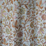 Chinar Leaf White Pashmina Fine Wool Nalki Hand-Embroidered Shawl