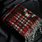 Handwoven Wool Bed Shawl - Soft Throw - Baga Ethnik Living Default Title Accessories:Scarves & Wraps