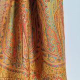 Vintage Paisley Palla Kani Women's Stole – Mustard Yellow
