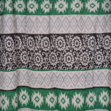 Ethnic Himalayan Wool Shawl – Multicoloured Tibetan Woven Wrap