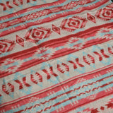 Multicoloured Woolen Himalayan Shawl – Handcrafted Tibetan Blanket