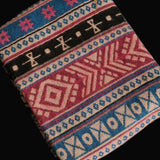 Woolen Himalayan Wrap – Multicoloured Tibetan Shawl Blanket