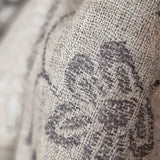 Kani-Style Woven Floral Luxury Pashmina Soft Stole – Cream & Black