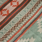 Himalayan Blanket Shawl – Woolen Multicoloured Tibetan Design