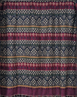 Luxury Himalayan Wool Shawl – Handwoven Multicoloured Tibetan Wrap