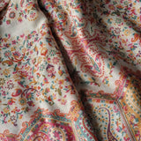 Women's Wool Kani Ethnic Weave Shawl – White