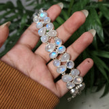 Moonstone Blue Fire Bracelet - Baga Ethnik Living Default Title Bracelets