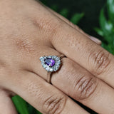 Harmony Amethyst Crystal Ring - Baga Ethnik Living Default Title Rings