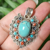 Unique Sterling Silver Eternal Blossom Pendant - Baga Ethnik Living Default Title Pendants