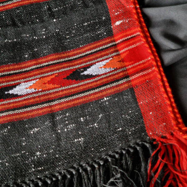 tibetan yak wool shawl