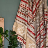 Tibet Shawl Himalayan Blanket Scarf - Baga Ethnik Living Default Title Accessories:Scarves & Wraps