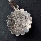 Vintage Turquoise Silver Sterling 925 Pendant - Baga Ethnik Living Default Title Pendants