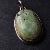 Vintage Handmade Turquoise Pendant - Baga Ethnik Living Default Title Pendants