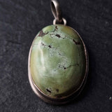 Vintage Handmade Turquoise Pendant - Baga Ethnik Living Default Title Pendants