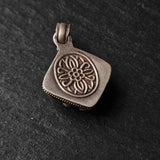 Authentic Handmade Turquoise and Coral Pendant - Baga Ethnik Living Default Title Pendants