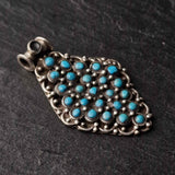 Turquoise Pendant: A Rare Piece of Art - Baga Ethnik Living Default Title Pendants