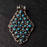 Turquoise Pendant: A Rare Piece of Art - Baga Ethnik Living Default Title Pendants