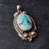 Unique Turquoise Pendant | Handcrafted Design - Baga Ethnik Living Default Title Pendants