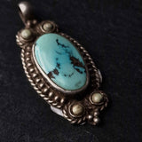 Unique Turquoise Pendant | Handcrafted Design - Baga Ethnik Living Default Title Pendants