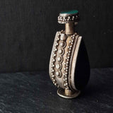 Mid century Snuff Bottle Silver Sterling - Rare piece! - Baga Ethnik Living Default Title Pendants