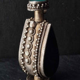 Mid century Snuff Bottle Silver Sterling - Rare piece! - Baga Ethnik Living Default Title Pendants