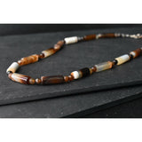 Bohemian Himalayan Agate Beaded Necklace - Boho Chic Delight - Baga Ethnik Living Default Title Necklaces