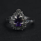 Harmony Amethyst Crystal Ring - Baga Ethnik Living Default Title Rings