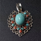 Unique Sterling Silver Eternal Blossom Pendant - Baga Ethnik Living Default Title Pendants