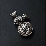 Turquoise Cabochon Pendant - Baga Ethnik Living Default Title Pendants