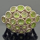 The Delight Peridot Silver Ring - Baga Ethnik Living Default Title Rings