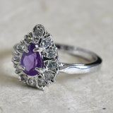 Harmony Amethyst Crystal Ring - Baga Ethnik Living Default Title Rings